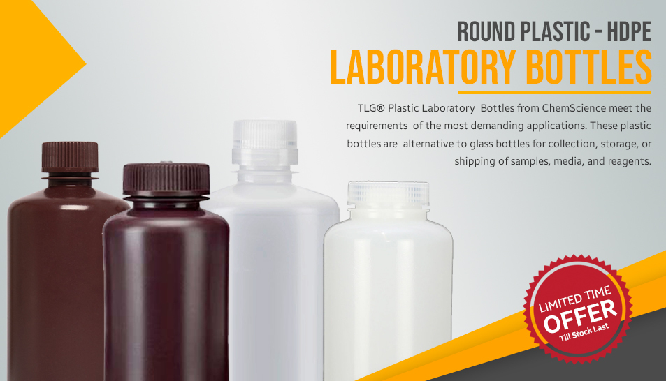 HDPE Laboratory Bottels Limited Time Promotional Offer