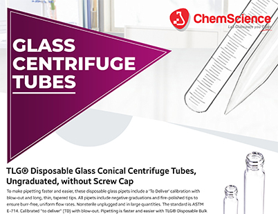 Glass Centrifuge Tube