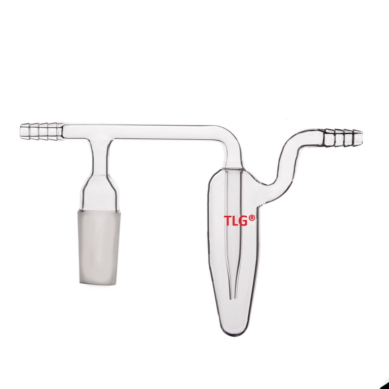 Adapter, With Mineral Oil Bubbler, 19/22 joint