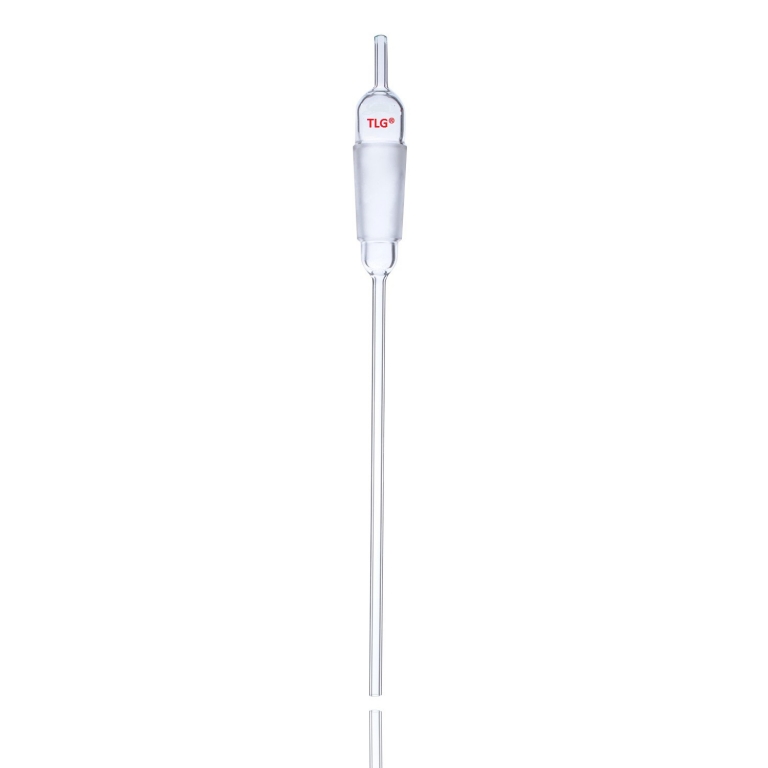 Adapter, Ground Joint, Reduced Diameter, Extended, Drip Tube, 14/20 joint, 8mm tubing O.D