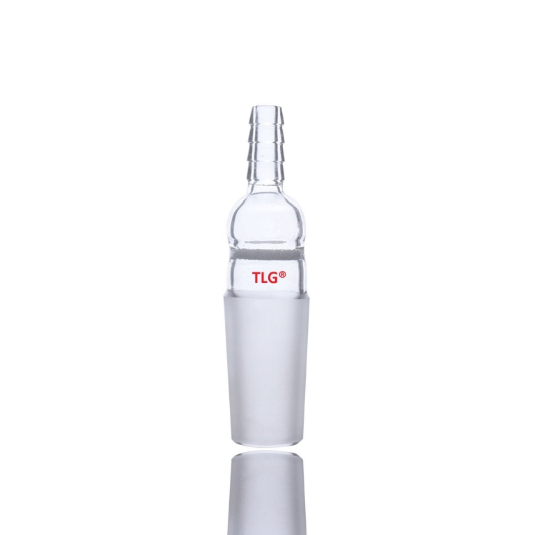 Adapter, Inlet (Straight), With Frit Disc, 19/22 joint, 67mm height