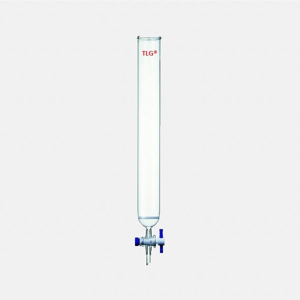 Chromatography, Column, Fritted Disc, PTFE Stopcock bore 2mm, Column O.D 46mm, Column I.D. 40mm, Effective length 12inch/305mm