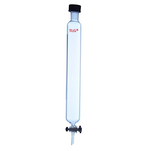Chromatography, Column, Rodaviss Joint 24/40, PTFE Stopcock bore 2mm, Column O.D 17mm, Column I.D. 13mm, Effective length 12inch/305mm