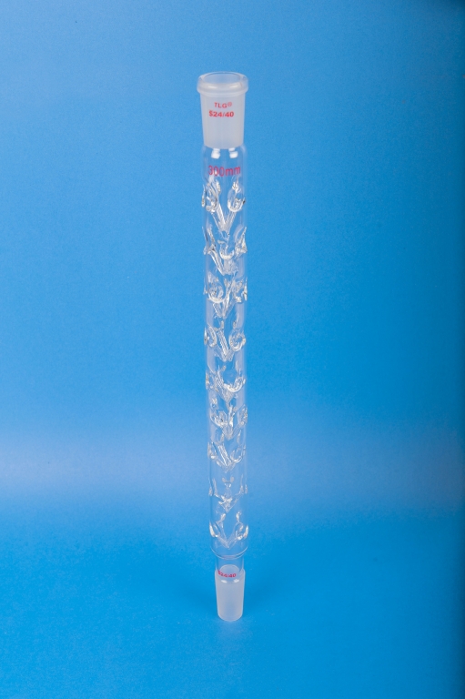Column, Distilling, Vigreaux, 19/22 upper and lower Joint With Indentation length 130mm