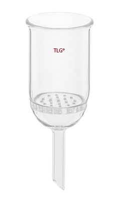 Filter Funnel, Buchner, Perforated Plate, Glass Disc Size 42mm, Capacity 60mL