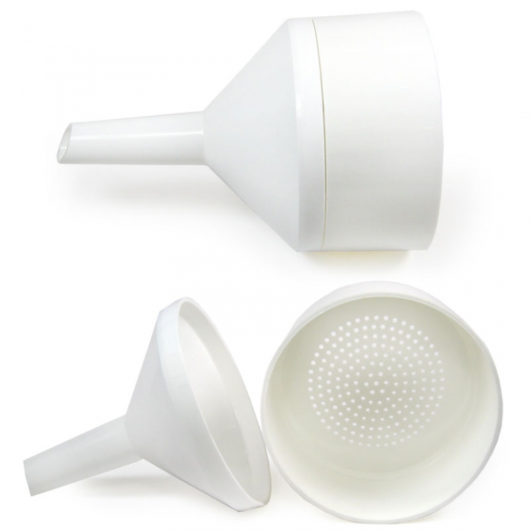 Funnel Buchner, PP, Fits Paper Dia. 110mm, 919mL, Top Dia. 130mm