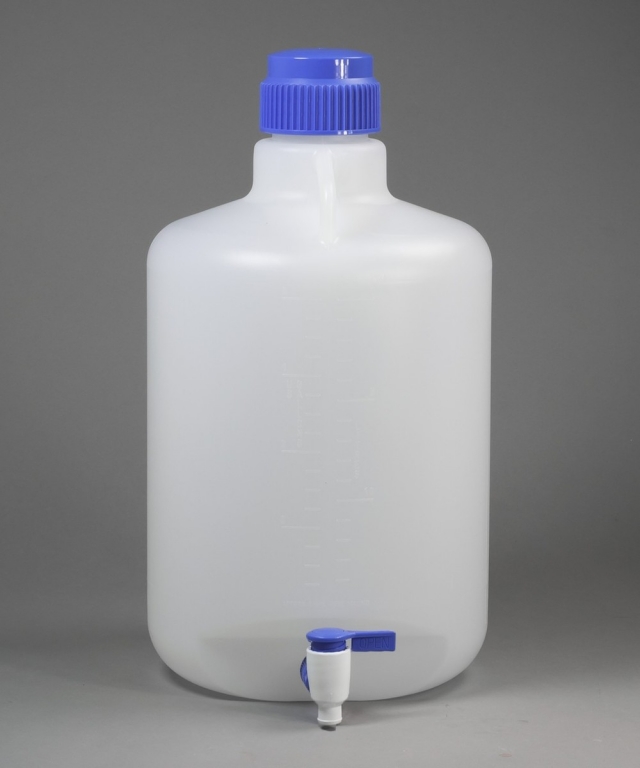 50L Carboy With Spigot, Polypropylene