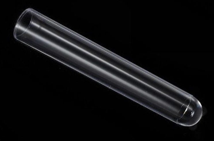 Plastic Test Tube, PP, 16x100mm, Capacity 12mL