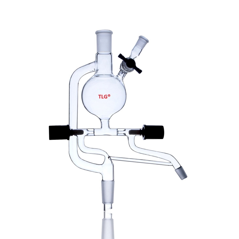 Solvent Still, High Vacuum Valves, 500mL
