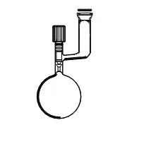 Storage Flask, #15 O-Ring Joint, Capacity 500mL, Valve Size 0-8mm