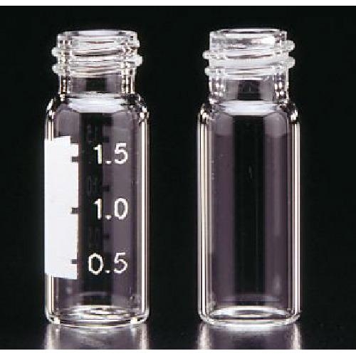 Flacons filetés 13-425 à vis transparente, 4 ml, avec spot