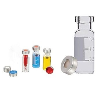 Clear Crimp Top Vials, ND11, 2mL, with Spot