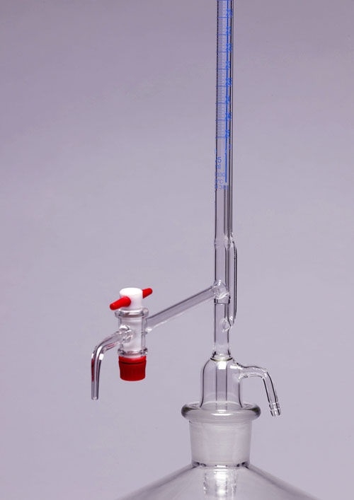 Burette à remise à zéro automatique avec bouteille