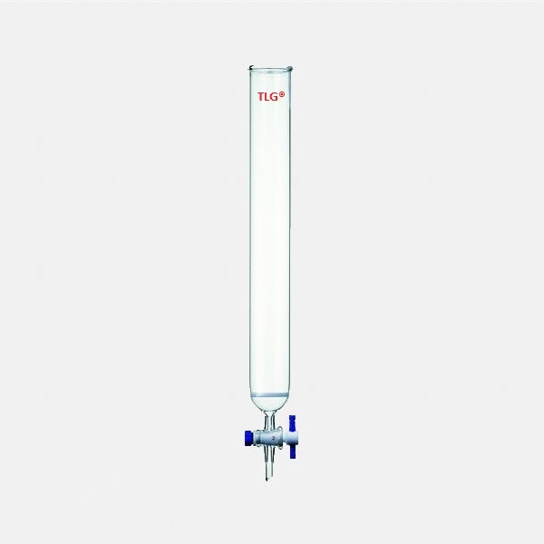 Chromatographie, colonne, disque fritté, robinet en Téflon®