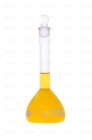 Serialized and Certified Volumetric Flask, Heavy Duty, Wide Mouth, Class A