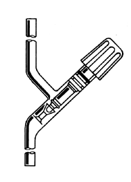 Valve, High Vacuum, Teflon® Protected, Low Hold Up, Metering