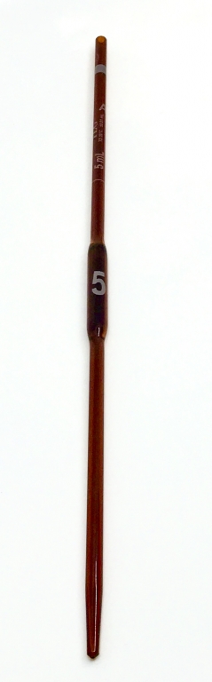Pipette Volumetric, Low Actinic Amber, With One Mark, Accuracy As Per Class A - Non Serialized