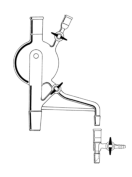 Solvent Still Head, With Teflon® Stopcock