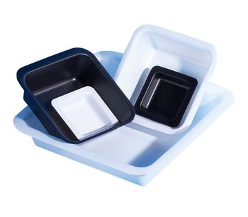 Flat Bottom Square Polystyrene Weighing Boats