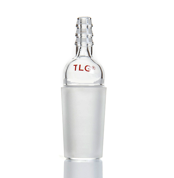 Adapter, Inlet (Straight), with Cone Joint, 24/40 joint, 8mm Hose connection