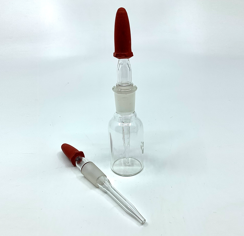 Dropping Bottles, Clear Glass, 120 mL