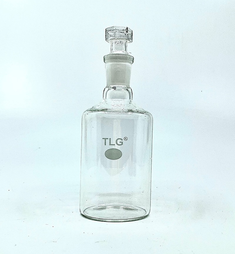 Bottles Reagent, Narrow Mouth, Clear Glass, 100 mL