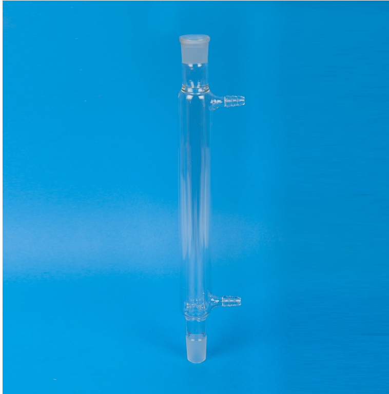 Condenser, Distillation, 19/22 joint, 200mm jacket height, overall column height 280mm,With indentations to support packing material.