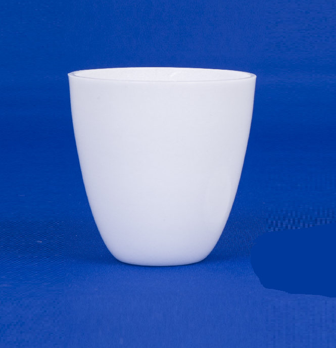 High-Form Porcelain Crucibles, Withstand temperatures up to 1150°C, Capacity 30mL, Dia x H - 43 x 37mm