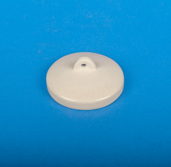 Porcelain Crucible Covers, For use High-Form Porcelain Crucibles, Capacity 30mL, Cover I.D. - 45mm