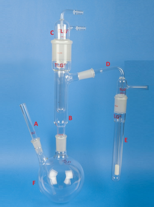 Appareil de distillation ordinaire au sulfite/cyanure TLG®