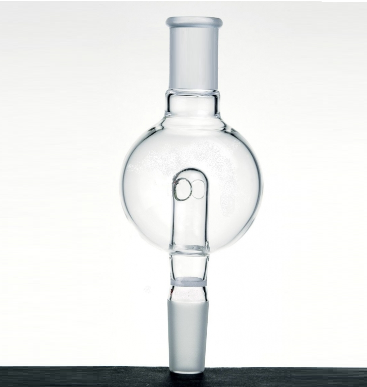Rotary, Evaporator, Bump Trap, Anti-Splash With Fritted Disc, Top Joint 24/40, Bottom Joint 19/22, Capacity 100mL