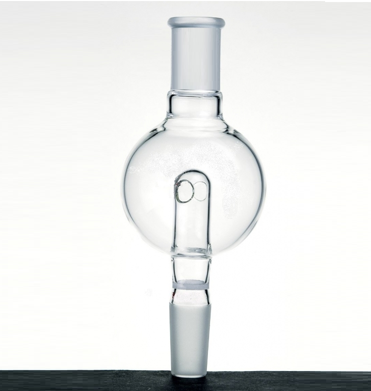 Rotary, Evaporator, Bump Trap, Anti-Splash With Fritted Disc, Top Joint 24/40, Bottom Joint 24/40, Capacity 250mL