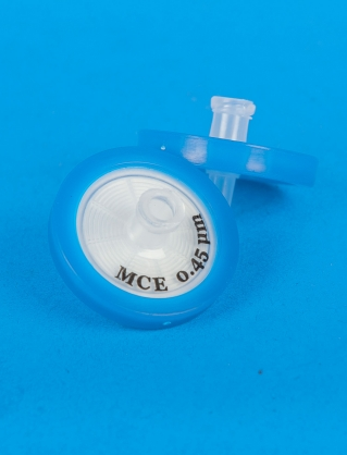 TLG Syringe Filter, Mixed Cellulose Ester, MCE (Hydrophilic)