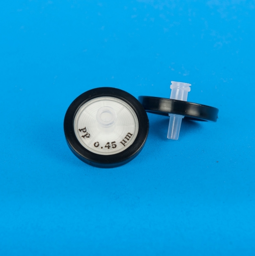 Syringe Filter, Polypropylene, PP(Hydrophobic), Pore 0.22µm, Diameter 30mm