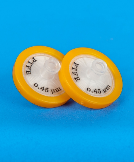 PTFE Syringe Filter with Glass Fiber Prefilter
