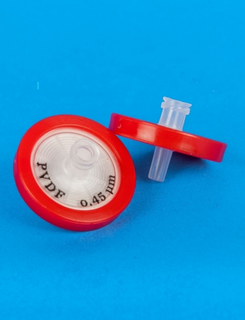 PVDF Syringe Filter with Glass Fiber Prefilter