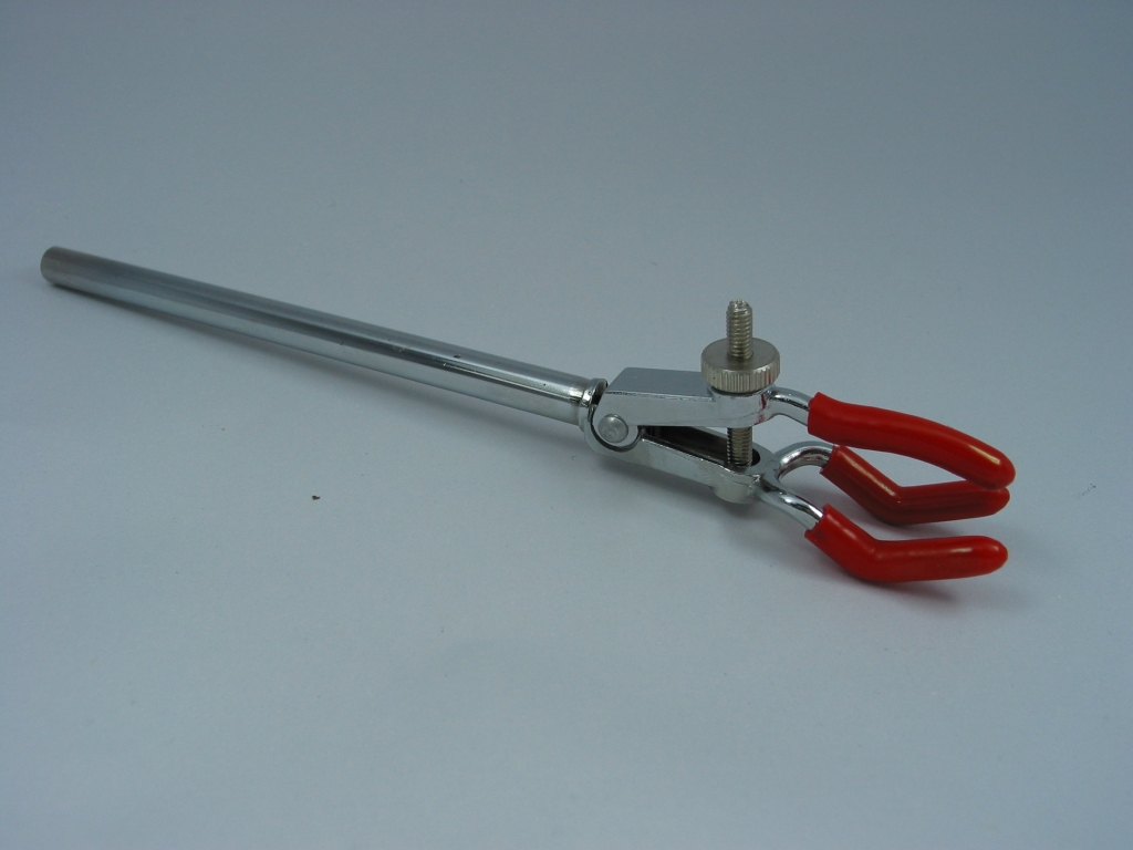 Support pour tube à essai et thermomètre