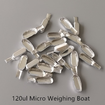 Rectangle Micro Weighing Boat, Aluminum With Handles