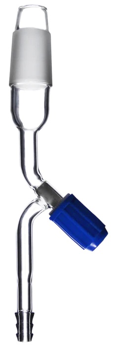Stopcock Adapter - Rotaflow Key, 24/40Cone Size - Straight Connection