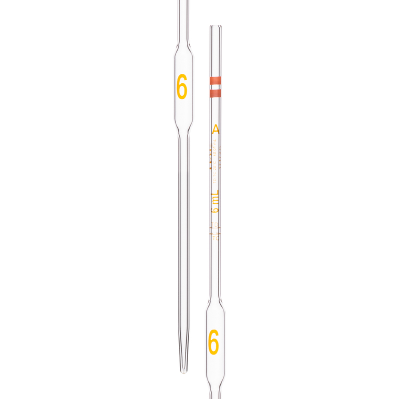 Pipette Volumetric, With Two Marks, To Contain (TC) & To Deliver (TD), Accuracy As Per Class A - Serialized