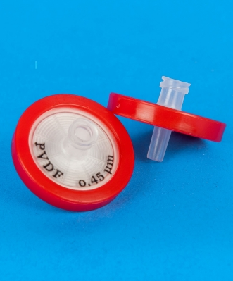 TLG Syringe Filter, Polyvinylidenefluoride, PVDF (Hydrophobic)