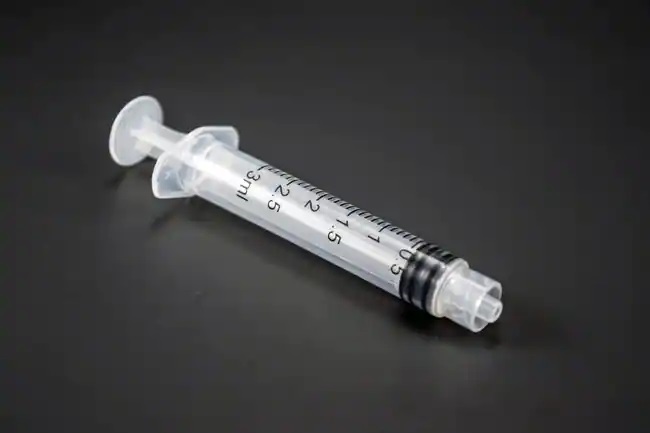 Luer lock syringe 3ml, 3 Part, non-sterile