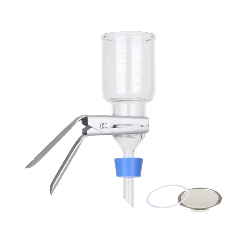 Microfiltration Apparatus, 47mm, With Stainless Steel Support, With Silicon Stopper
