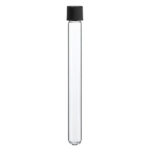 Reusable Screw Thread Borosilicate Glass Test Tubes
