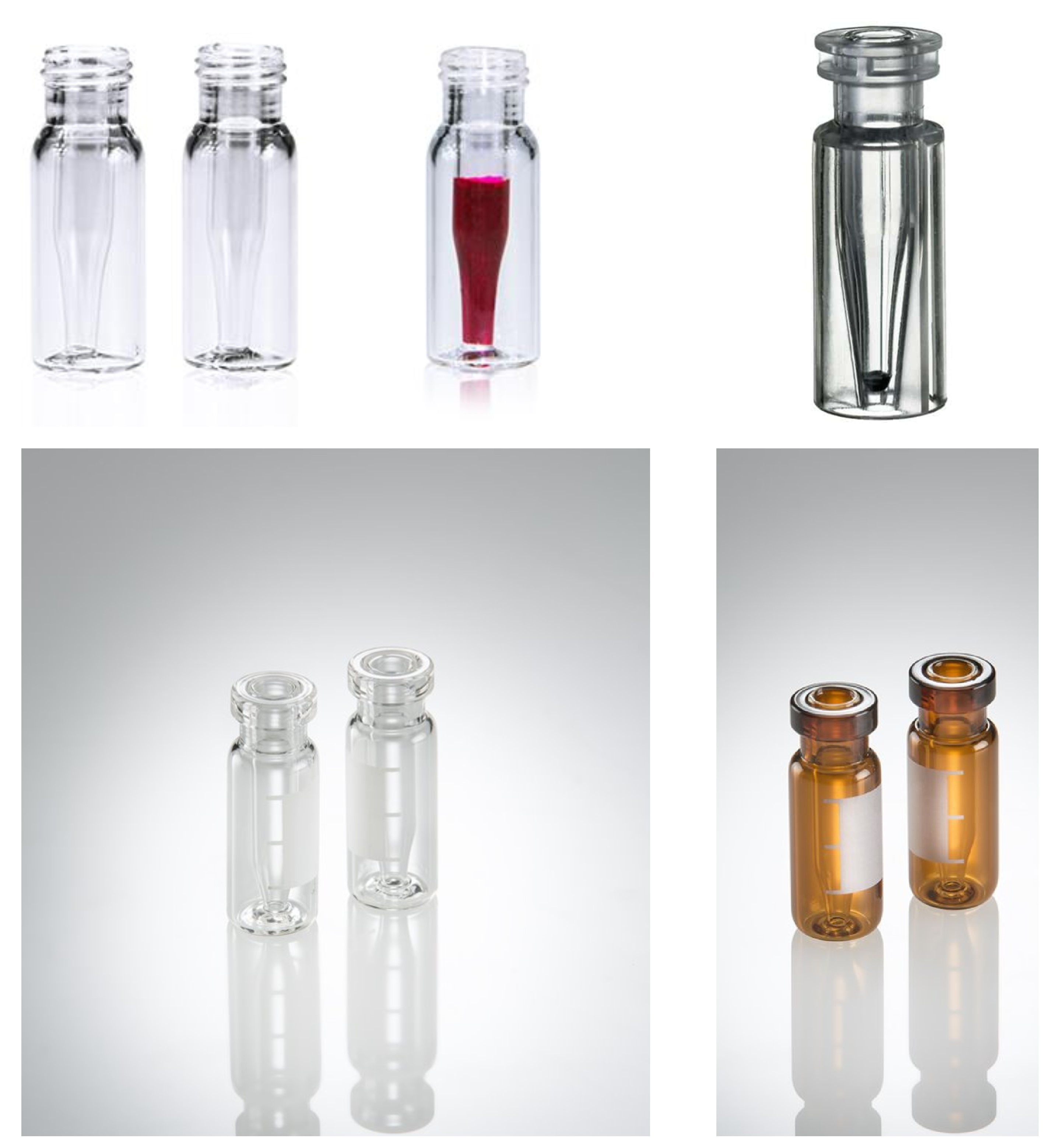 Fused Insert Vials with 300µl Insert
