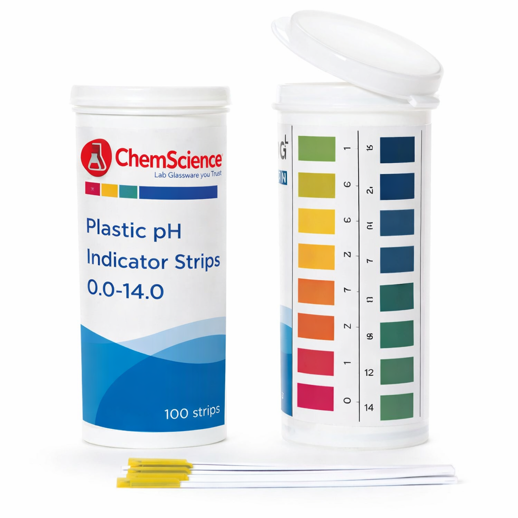 pH Plastic Indicator Strips - Premium range
