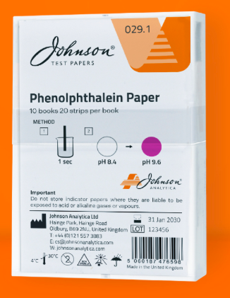 Phenolpthalein Paper