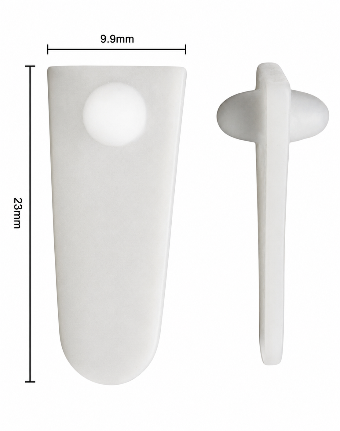 Spinvane Magnetic Stirring Bar - Half Round Tapered