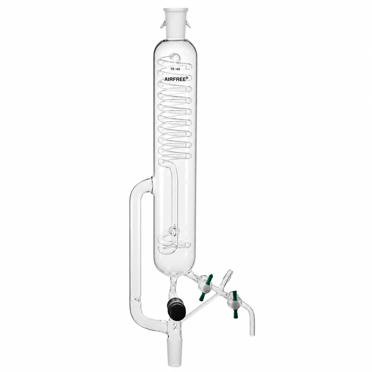 Solvent Distillation Apparatus without delivery adapter, Air free, Schlenk