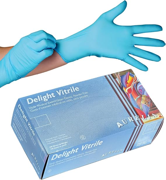 AURELIA® Delight® Vitrile Vinyl Gloves